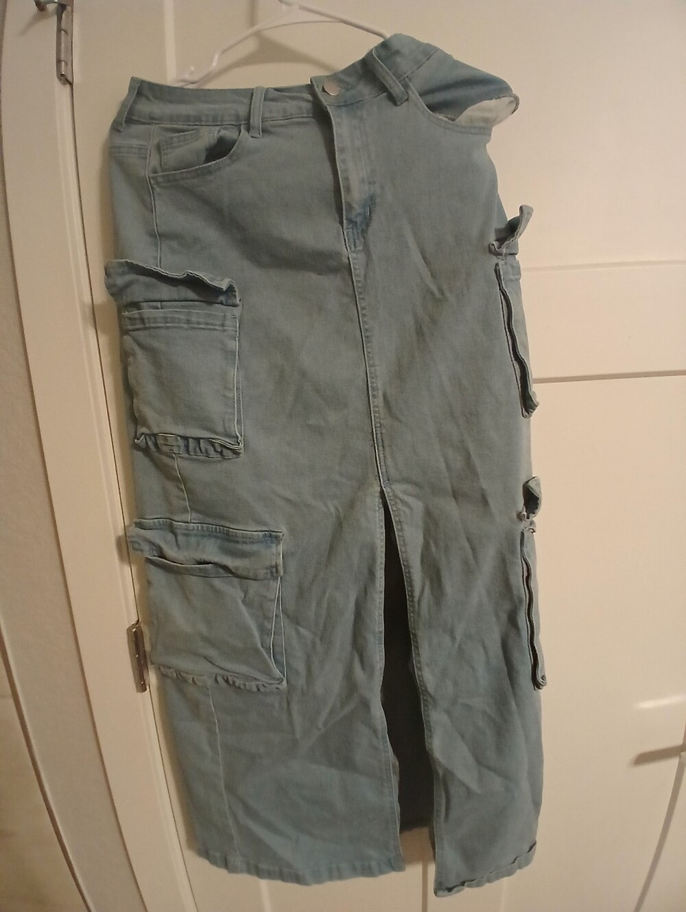 Hot & Delicious Denim Maxi Skirt US Woman's size S